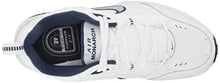 Load image into Gallery viewer, Nike Men's NIKE AIR MONARCH IV (4E) RUNNING SHOES -9.5; White / Metallic Silver-Midnight Navy