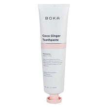 Load image into Gallery viewer, Boka Classic Kit with Nano-Hydroxyapatite for Remineralizing and Sensitivity, Fluoride-Free (Includes Coco Ginger Toothpaste 4oz, Ela Mint Floss 30 Yards, Classic Toothbrush White)