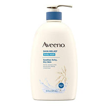 Load image into Gallery viewer, Aveeno Skin Relief Fragrance-Free Body Wash with Oat to Soothe Dry Itchy Skin, Gentle, Soap-Free & Dye-Free for Sensitive Skin, 33 fl. oz