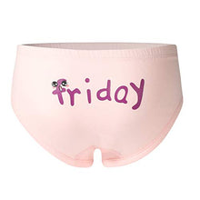 Load image into Gallery viewer, Core Pretty Baby Underwear Toddler Little Girls Soft Cotton Panties Week Underpants Hipster Briefs Monday to Sunday Daily Princess Clothing Novelty Gifts (Pack of 7) (Week, 3-4T), 3T / 4T