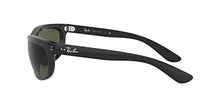 Load image into Gallery viewer, Ray-Ban Men's RB4089 Balorama Rectangular Sunglasses, Black/Green, 62 mm