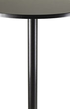 Load image into Gallery viewer, Winsome Obsidian Pub Table Round Black Mdf Top with Black Leg And Base - 23.7-Inch Top, 39.76-Inch Height
