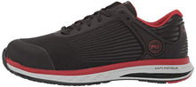 Load image into Gallery viewer, Timberland PRO Men's Drivetrain Composite Safety Toe Electrical Hazard Athletic Work Shoe, Black/Red, 10.5 W US