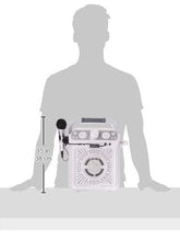 Load image into Gallery viewer, Singing Machine SML682BTW Groove Cube CDG Karaoke System, White, (SML682BTWD)