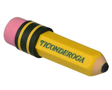 Load image into Gallery viewer, TICONDEROGA Erasers, Pencil Shaped, Yellow, 36-Pack (38936)