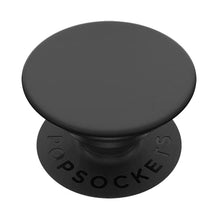 Load image into Gallery viewer, PopSockets: PopGrip with Swappable Top for Phones & Tablets - Black