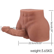 Load image into Gallery viewer, bsqipsd Men's Penis Huge Dildos, 3D Realistic Masturbator,Flexible Dildo and Tight Anal Entry, Lifelike Sex Toys for Women ,Sexy Gifts for Men and Women (Large Brown)