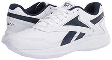 Load image into Gallery viewer, Reebok Men's Walk Ultra 7 DMX Max Shoe, White/Collegiate Navy/Collegiate Royal, 10.5 M US