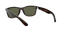Load image into Gallery viewer, Ray-Ban unisex adult Rb2132 New Wayfarer Polarized Sunglasses, Tortoise/Polarized Green, 58 mm US