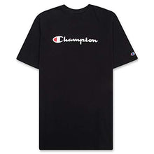 Load image into Gallery viewer, Champion Mens Big and Tall T Shirt, Crewneck Men Tees 2 Pack Black Fig Camo 6X