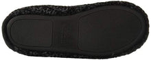 Load image into Gallery viewer, Dearfoams Women's Chenille Bootie Slipper, Black, Medium
