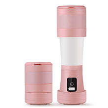 Load image into Gallery viewer, Portable Blender, Telescopic Personal Blender for Shakes and Smoothies, Mini Jucier Cup USB Rechargeable Strong Power Small Blender for Home Office Sports Travel Outdoors (pink)