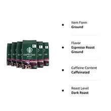 Load image into Gallery viewer, Starbucks Ground Coffee—Dark Roast Coffee—Espresso Roast—100% Arabica—6 bags (12 oz each)