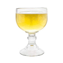Load image into Gallery viewer, Schooner Beer Glass - 21.5 Oz Extra Large Goblet Crystal Style LEAD Free Shrimp Cocktail, Coronaritas, Margaritas 4 PACK