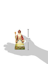 Load image into Gallery viewer, Jim Shore Heartwood Creek Swiss Santa Stone Resin Hanging Ornament, 4.5”