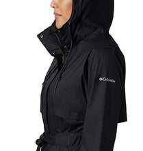 Load image into Gallery viewer, Columbia Women's Pardon My Trench Rain Jacket,Black,Small