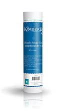 Load image into Gallery viewer, Kimberbell Wash Away - Sticky Back Stabilizer, 12”x5 Yd Roll, Water Soluble Machine Embroidery, Washes Out Completely Leaving No Residue, Sewing, Quilting, Piecing Projects, Appliqués, Lace & Crafting