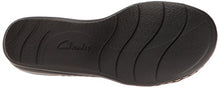 Load image into Gallery viewer, Clarks Women's Leisa Lakelyn Flat Sandal, Black Leather, 8 N US