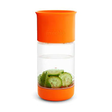 Load image into Gallery viewer, Munchkin Miracle 360 Fruit Infuser Sippy Cup, 14 Ounce, Orange