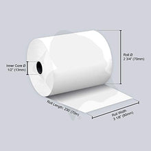 Load image into Gallery viewer, (10) Gorilla Supply 3 1/8 x 230 Thermal Paper Receipt Rolls 3.125 x 230 ft, POS/Cash Register Paper, TM-T88 T20 T90 Bixolon SRP-350 370, BPA Free, 10 Rolls