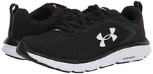 Load image into Gallery viewer, Under Armour mens Charged Assert 9 Running Shoe, Black (002 Black, 11 US