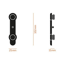Load image into Gallery viewer, Fidlock TWIST Bottle 600 Set- Bike Water Bottle Holder with Attached Bottle - Cage Free Magnetic Mount - Smoke