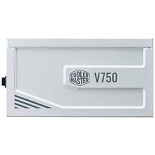 Load image into Gallery viewer, Cooler Master V750 Gold White Edition V2 Full Modular, 750W, 80+ Gold Efficiency, Semi-fanless Operation, 16AWG PCIe high-Efficiency Cables