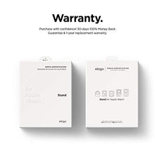 Load image into Gallery viewer, elago W2 Apple Watch Charger Stand Compatible with Apple Watch Series 6/SE/5/4/3/2/1 (44mm, 42mm, 40mm, 38mm) (Lavender Grey)