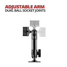 Load image into Gallery viewer, TACKFORM Tomahawk Phone Mount with 4.75" Arm and AMPS Mounting Base | 20mm Ball and Socket System