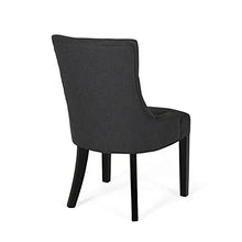 Load image into Gallery viewer, Christopher Knight Home Cheney Dining Chair, Gray + Dark Brown
