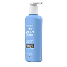 Load image into Gallery viewer, Neutrogena Fresh Foaming Facial Cleanser & Makeup Remover with Glycerin, Oil-, Soap- & Alcohol-Free Daily Face Wash Removes Dirt, Oil & Waterproof Makeup, Non-Comedogenic, 9.6 fl. oz