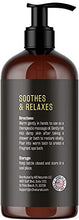 Load image into Gallery viewer, M3 Naturals Ylang Ylang and Ginger Massage Oil Infused with Collagen Stem Cell and Natural Essential Oils Best Deep Tissue Massaging Therapy Relaxing Sore Muscle Joint Relief Anti-Cellulite 8 oz
