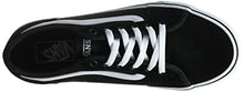 Load image into Gallery viewer, Vans Men's Filmore Decon Sneaker, Suede Canvas Blk White, 11