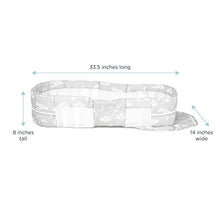 Load image into Gallery viewer, Baby Delight Snuggle Nest Harmony Infant Sleeper | Silver Clouds Fabric Pattern | Portable Sleeper with Sound & Light Unit | Waterproof Foam Mattress w/ Sheet