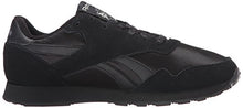 Load image into Gallery viewer, Reebok Men's Royal Nylon Walking Shoe, Black/Carbon, 7.5
