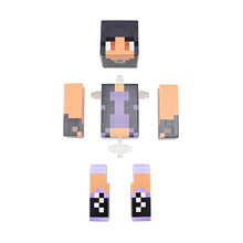 Load image into Gallery viewer, EnderToys Purple Girl Action Figure Toy, 4 Inch Custom Series Figurines