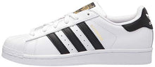 Load image into Gallery viewer, adidas Originals Superstar Sneaker, Core White/Black/White, 6.5 US Unisex Little Kid