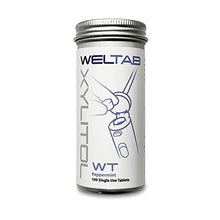 Load image into Gallery viewer, Weltab WT Water Flosser Tablets Compatible with Waterpik Whitening Water Flosser 100 Count (Peppermint, Bottle)