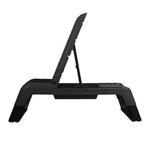 Load image into Gallery viewer, Fitness First Aerobic Step Combo Bench, Black