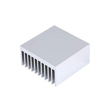 Load image into Gallery viewer, 4Pcs 40mm Gpu Heatsink Kit 40 x 40 x 20mm /1.57 x 1.57 x 0.79 inch Aluminum Peltier Cooler Heat Sinks Small Cooling Fin for 3D Printers, TEC1-12706 Thermoelectric Cooler, Chipset CPU LED Power A