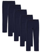 Load image into Gallery viewer, The Children's Place girls Leggings, Tidal 5 Pack, Small US