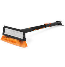 Load image into Gallery viewer, Snow MOOver 39" Extendable Snow Brush with Squeegee and Ice Scraper - Foam Grip - Auto Windshield Snowbrush - no Scratch Removal Tool - Car Truck SUV Winter Remover