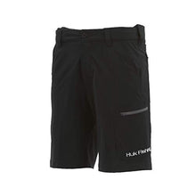 Load image into Gallery viewer, Huk Men's Standard Next Level Quick-Drying Performance Fishing Shorts, Black-10.5", Medium