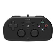 Load image into Gallery viewer, PS4 Mini Wired Gamepad (Black) by HORI - Officially Licensed by Sony