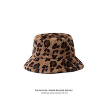Load image into Gallery viewer, BCDlily Women Fall Winter Cloche Hats Bucket Hat Outdoor Warm Faux Fur Wool Fisherman Cap (Coffee)