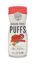 Load image into Gallery viewer, Serenity Kids Grain Free Puffs Variety Pack with Carrot & Beet, Broccoli & Spinach, and Tomato & Mushroom Puffs, 1.5 Ounce Container (6 Pack)