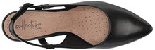 Load image into Gallery viewer, Clarks Women's Linvale Loop Pump, Black Leather, 080 M US