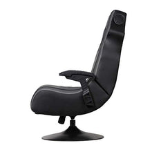 Load image into Gallery viewer, X Rocker 5152401 Zeta PC Chair 2.0 BT, 25.2" x 27.56" x 48.43", Black