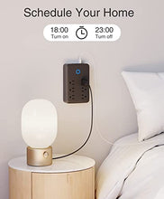 Load image into Gallery viewer, Smart Plug Outlet Extender, WiFi Surge Protector Power Strip Work with Alexa, Google Home, Wall Outlet with 6 Outlets and 3 USB Ports, Wall Adapter Plug Receptacles,15A/1800W hite