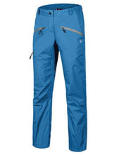 Load image into Gallery viewer, Little Donkey Andy Women's Waterproof Mountain Pants, Rain Pants Seaport Size S